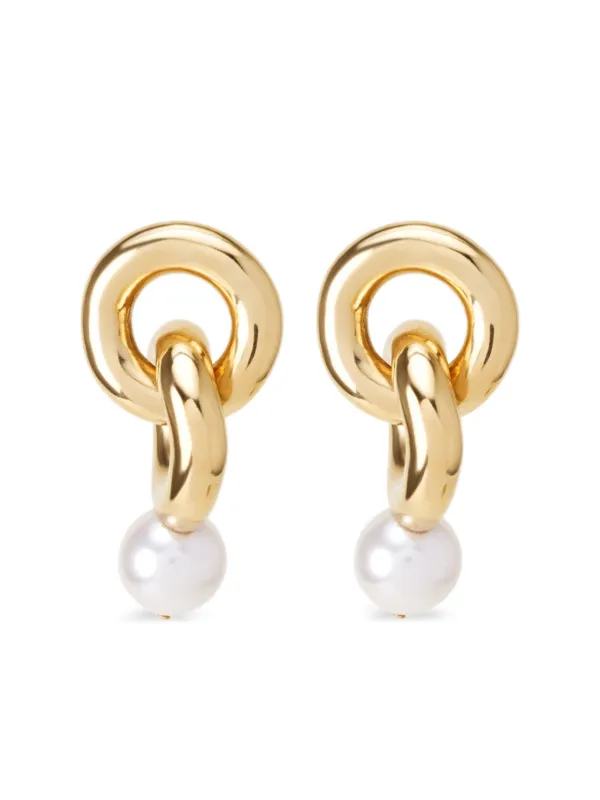Lanvin Drop Earrings in Gold