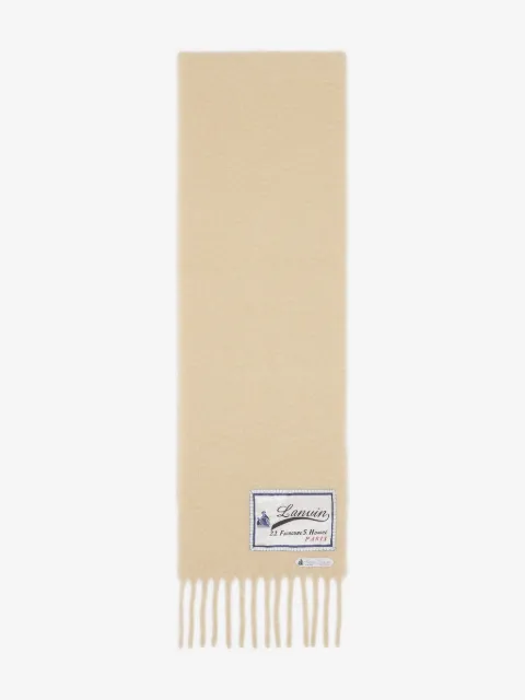 Lanvin fringed scarf
