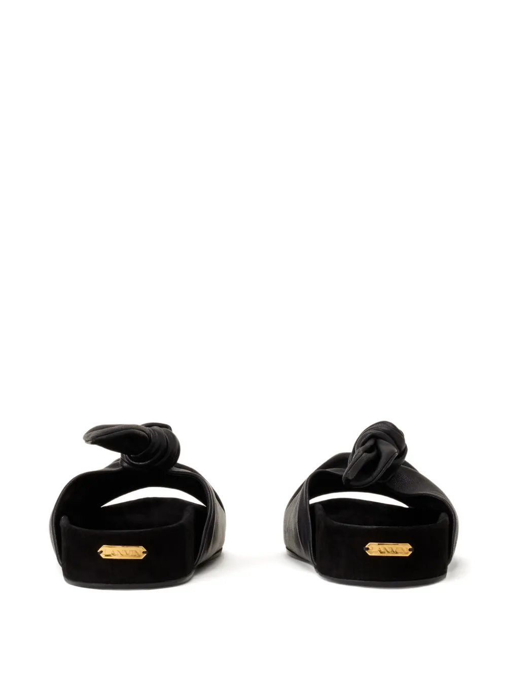 Lanvin Geknoopte sandalen Zwart