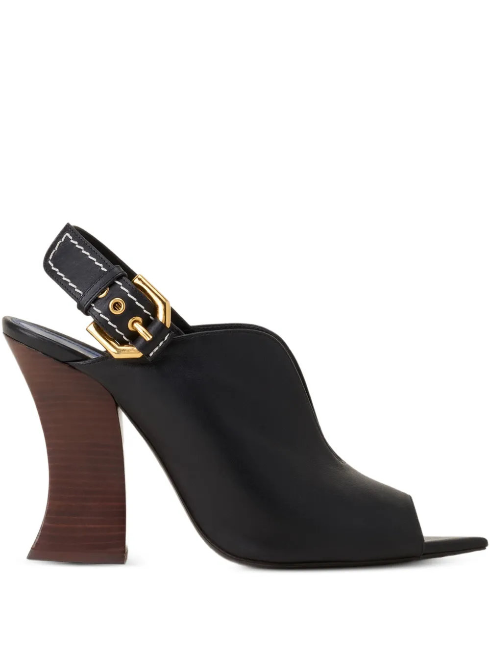 Lanvin Sandalen mit Schnallenriemen - Schwarz