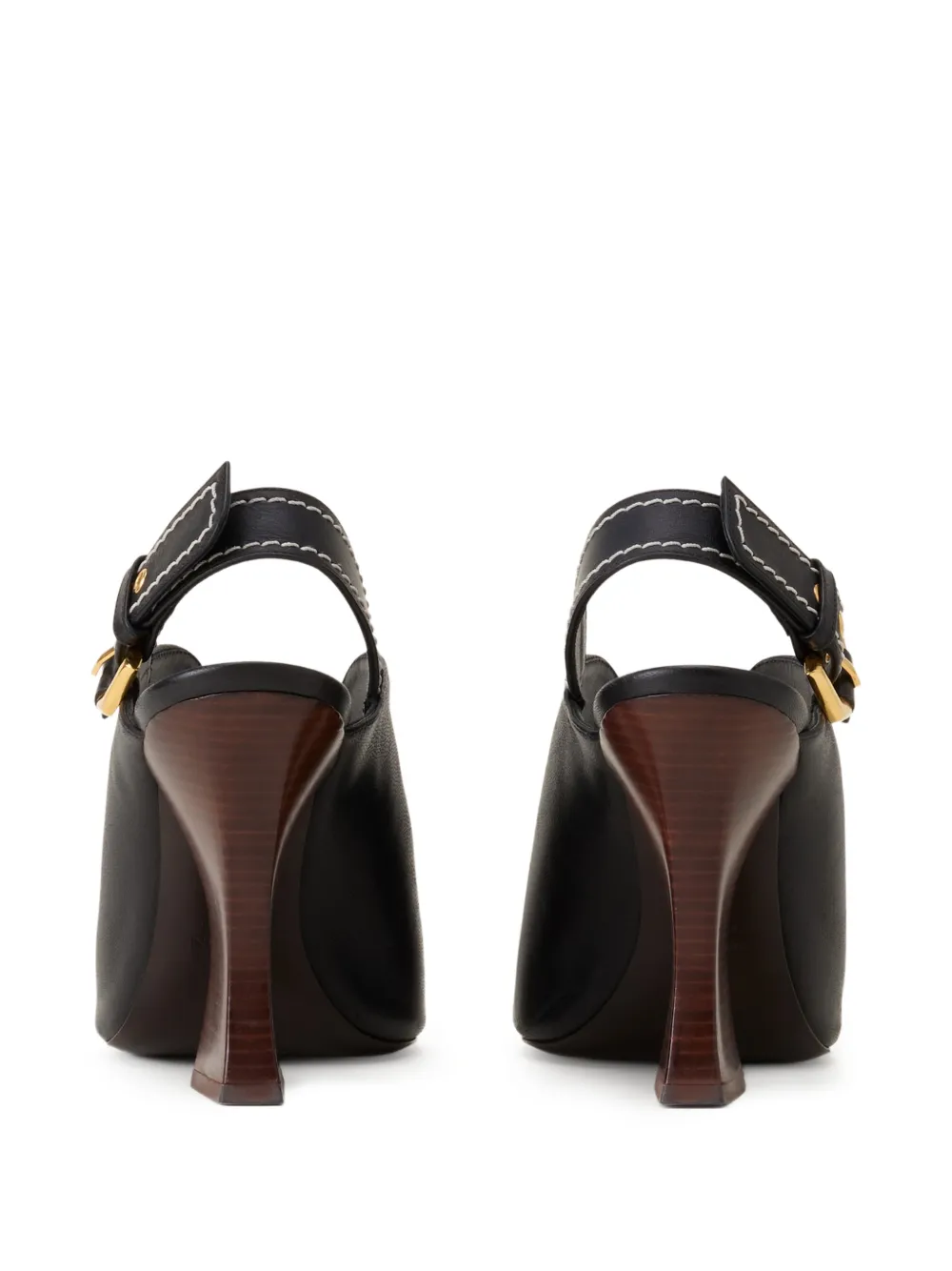 Lanvin Sandalen met gesp Zwart