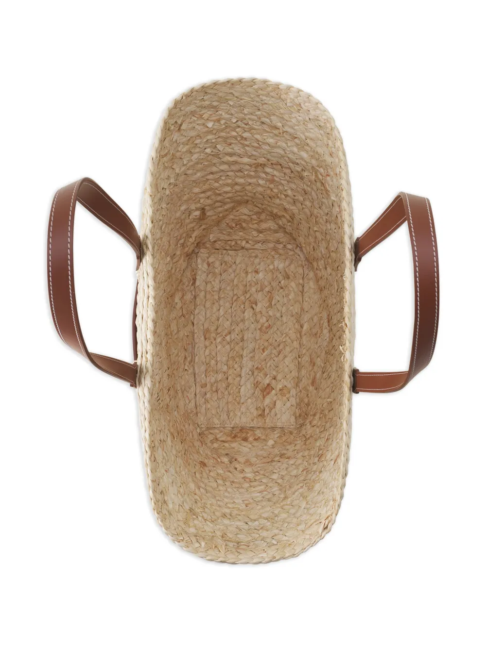 Lanvin Shopper met logo Beige