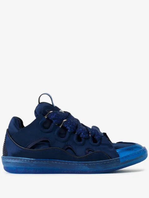 Lanvin metallic-toe sneakers