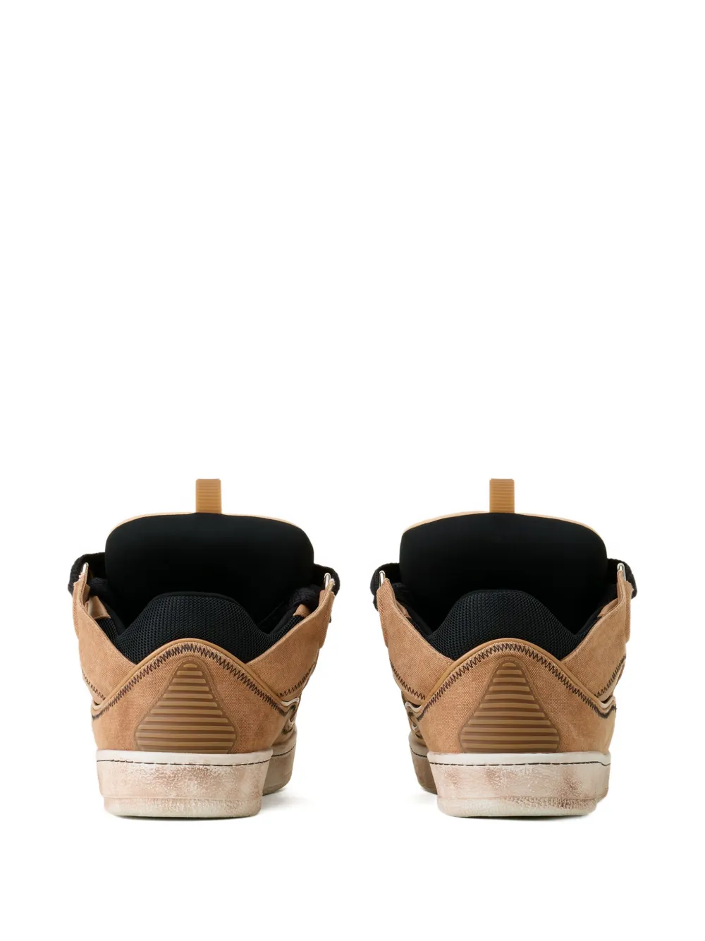 Lanvin Uitgesneden sneakers Bruin