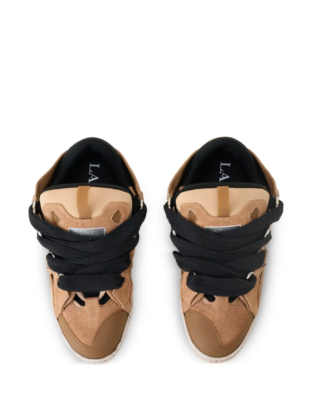 Lanvin Uitgesneden sneakers Bruin