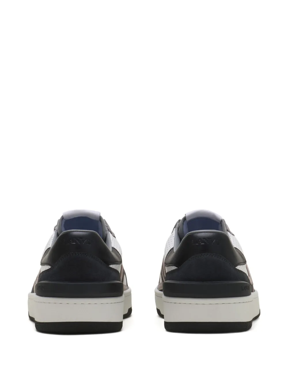 Lanvin Sneakers met geperforeerd vlak Wit