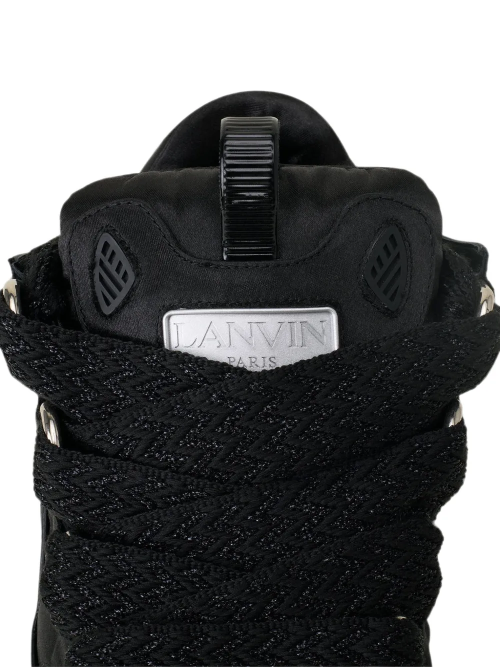 Lanvin Curb chunky-lace sneakers Zwart