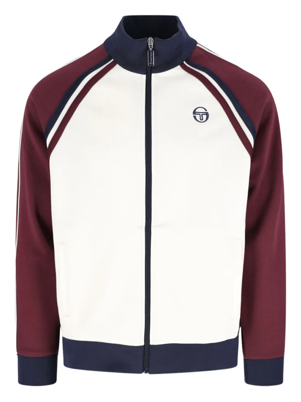 Sergio Tacchini sudadera con motivo de rayas | blanco | Image 1