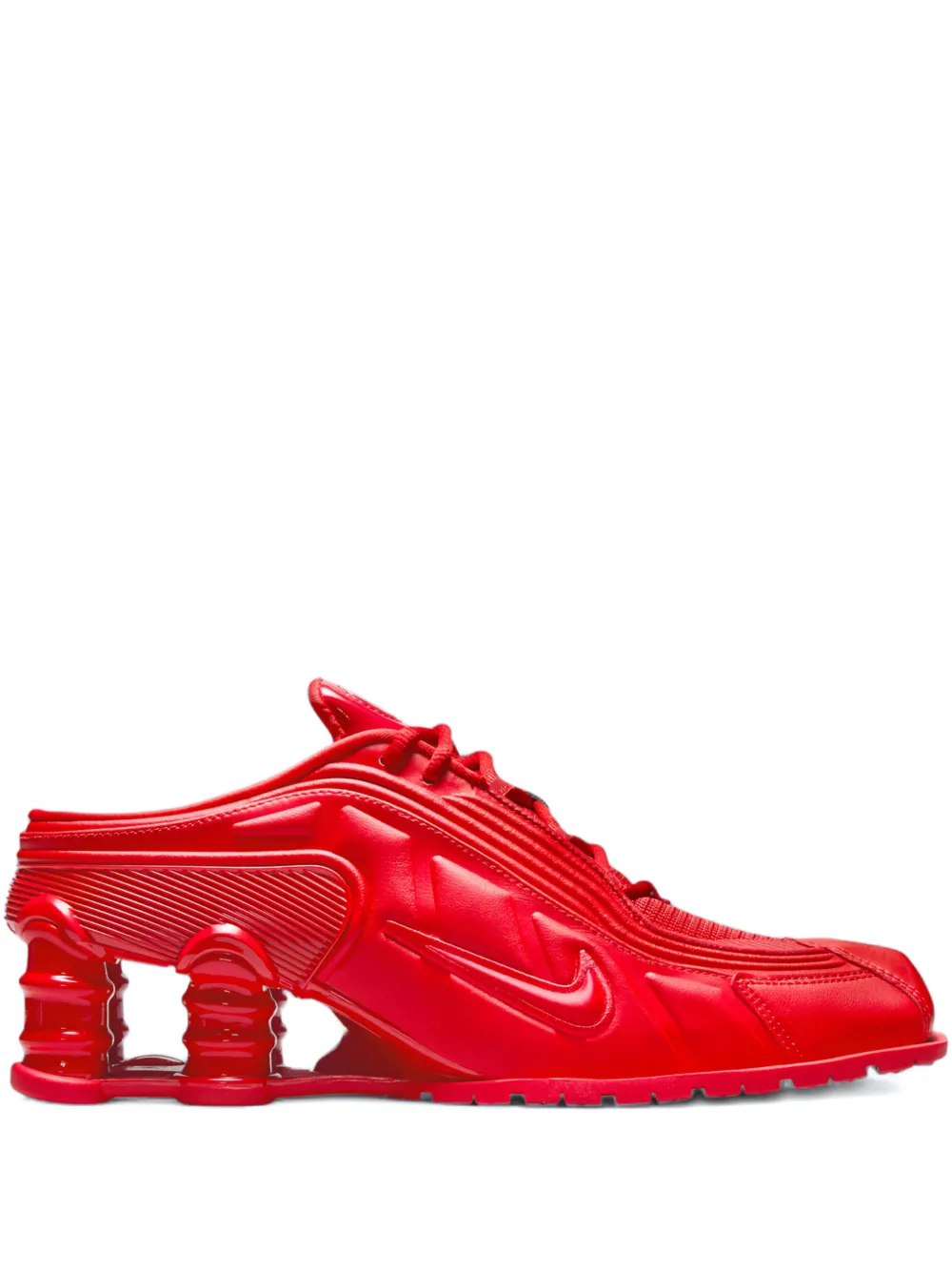 Nike X Martine Rose Shox Mr4 Lace-up Mules In Red