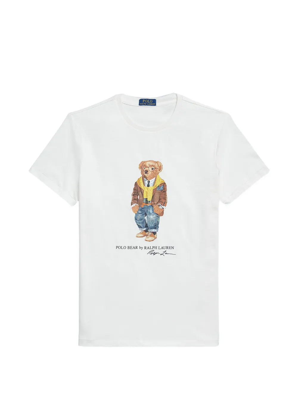 Polo Ralph Lauren graphic-print T-shirt - Bianco