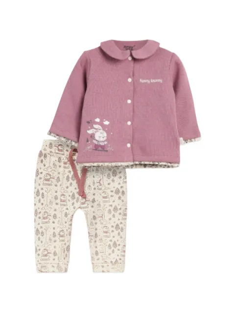 mininio patterned trousers set