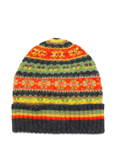 Nicholas Daley fairisle beanie hat