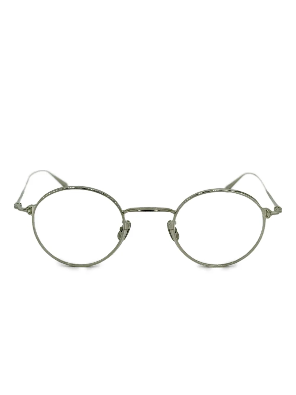 Eyevan7285 186 round-frame glasses | Silver | Image 1