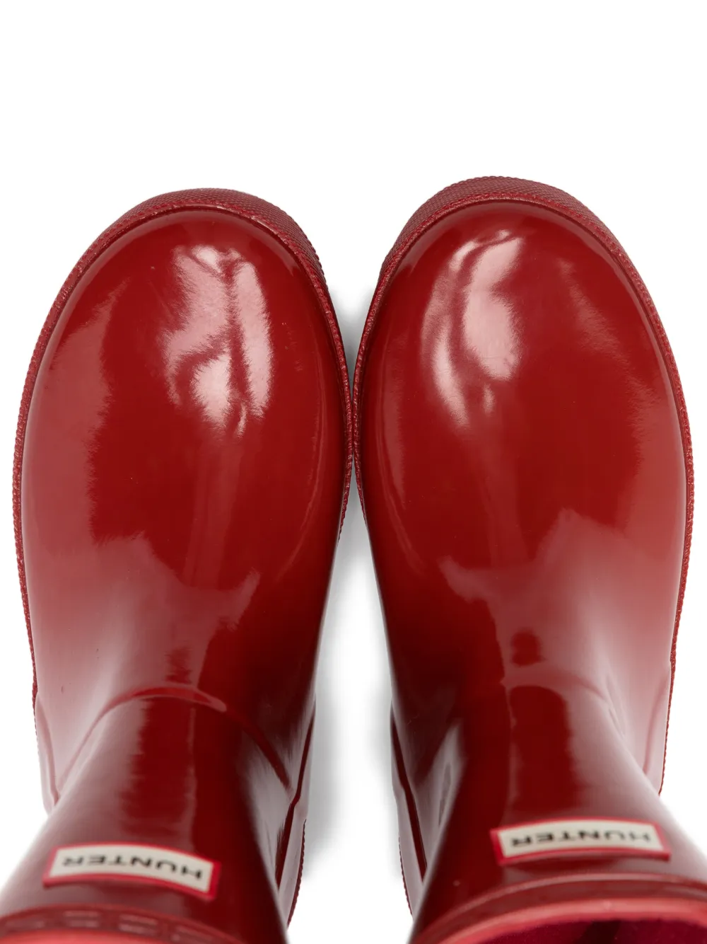 Hunter Kids Laarzen met logo Rood