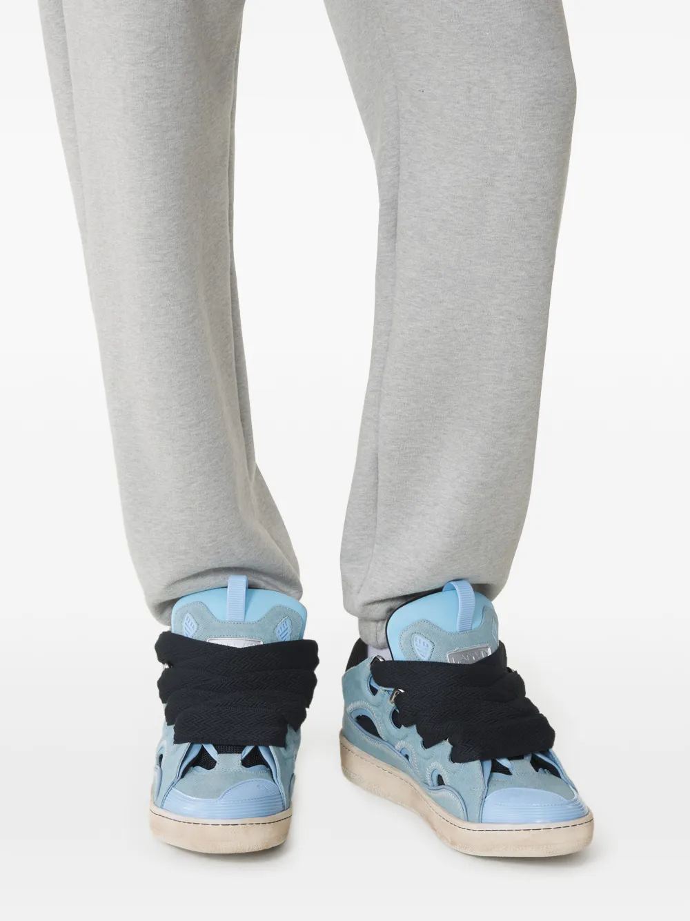 Lanvin Uitgesneden sneakers Blauw