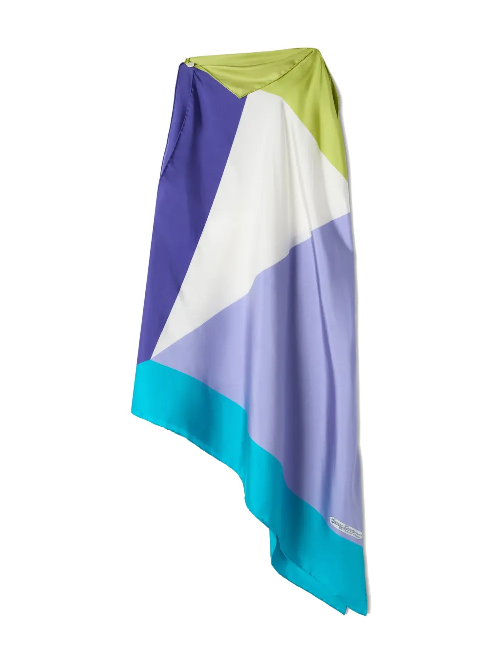 Lanvin Canotta con motivo geometrico - Viola