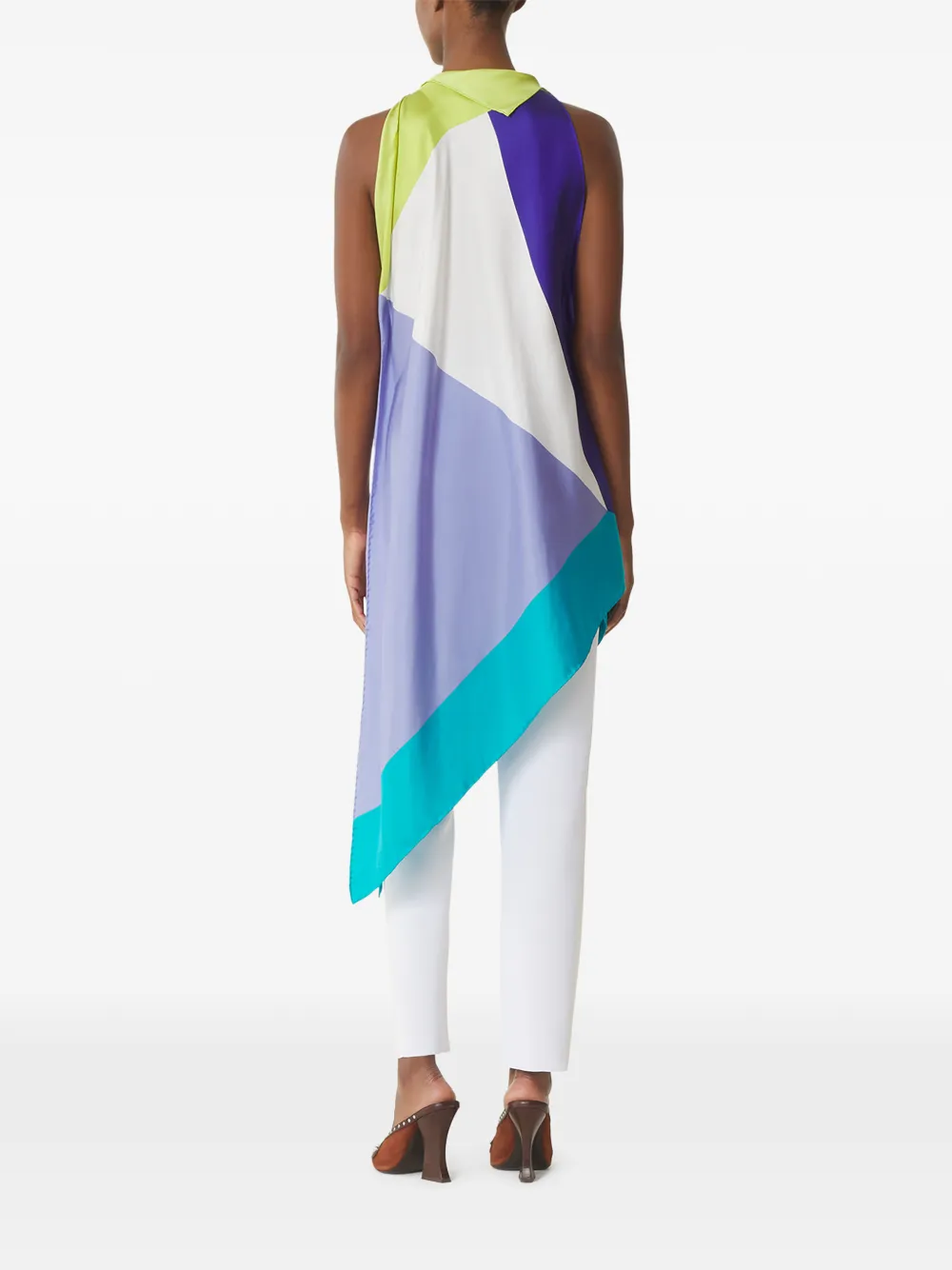 Geometric-Pattern Top