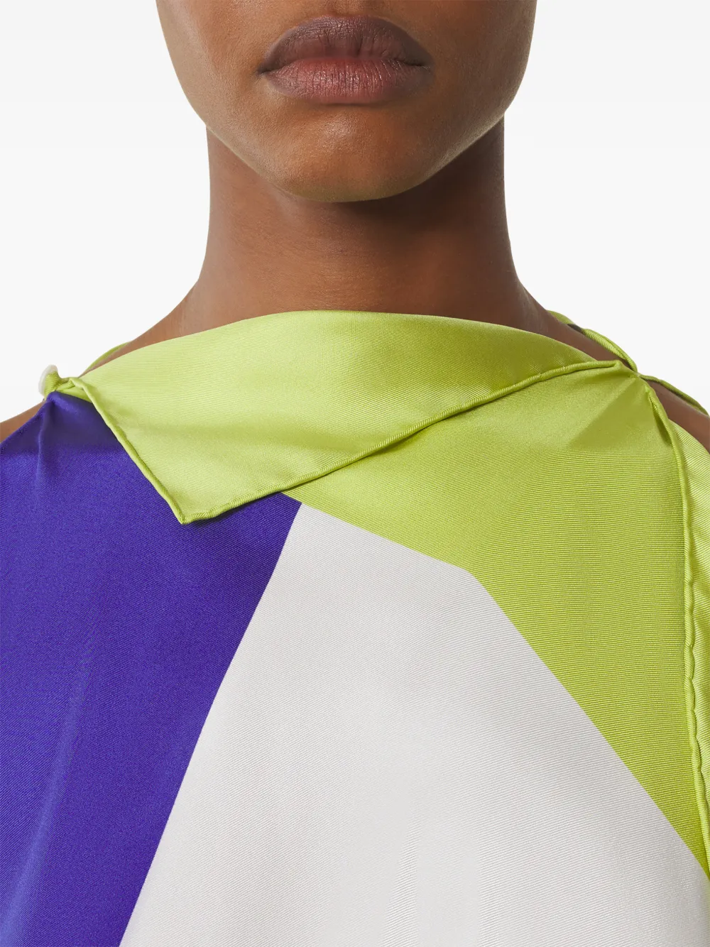 Geometric-Pattern Top