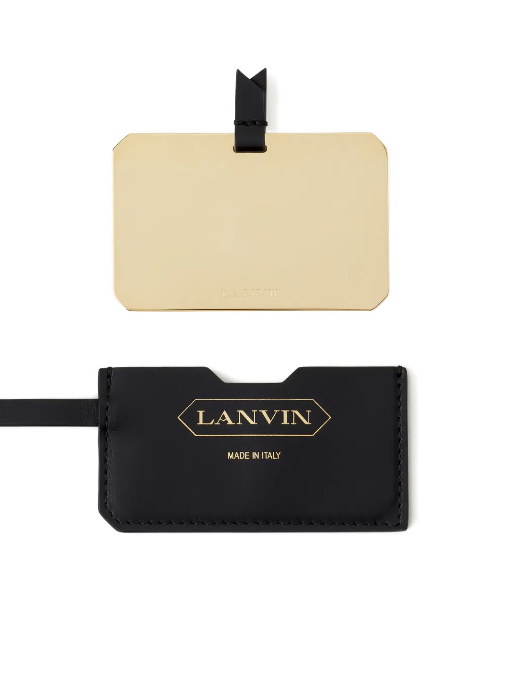 Lanvin Bucket-tas met luipaardprint Zwart
