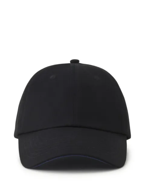 Lanvin logo-patch baseball cap