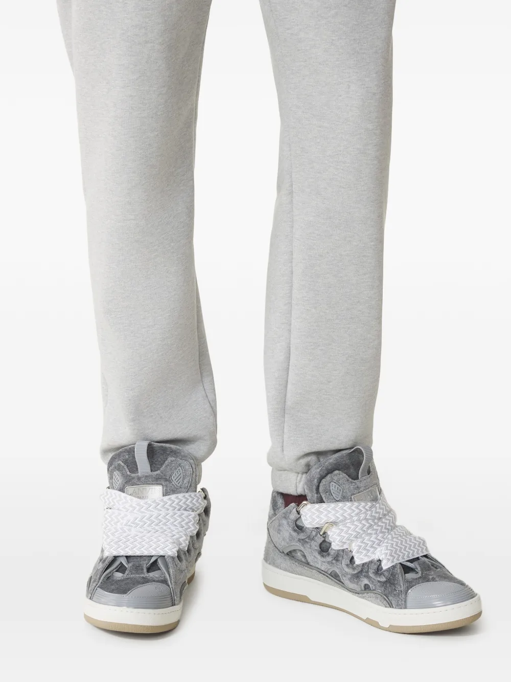 Lanvin Uitgesneden sneakers Grijs