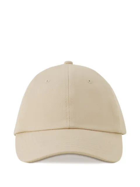 Lanvin logo-patch cap