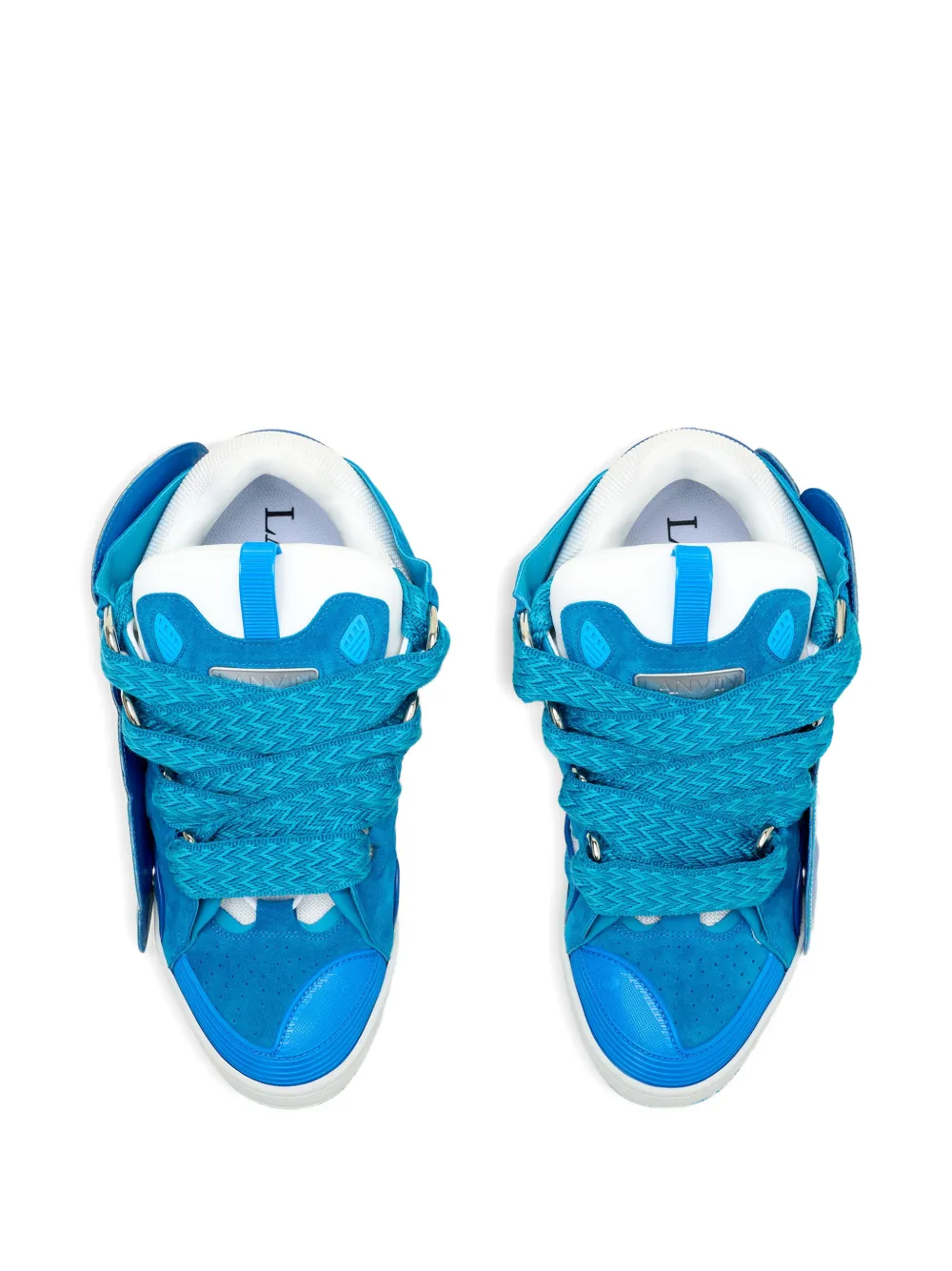 Lanvin Sneakers met tekst Blauw