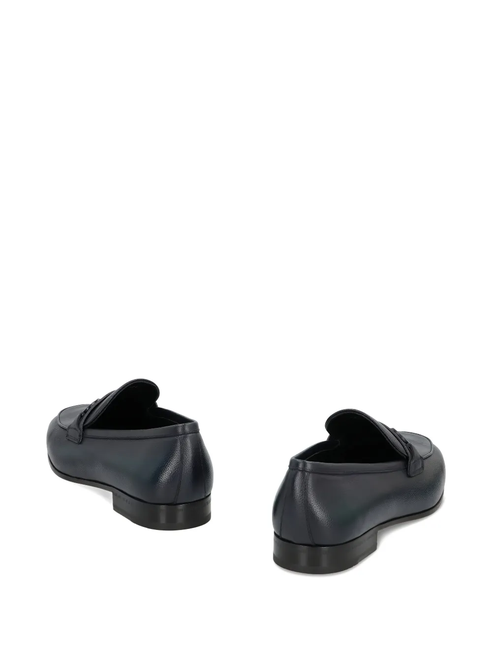 Ferragamo Loafers met gancini-detail Blauw