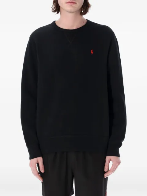 Polo Ralph Lauren sudadera con detalle del logo y cuello redondo