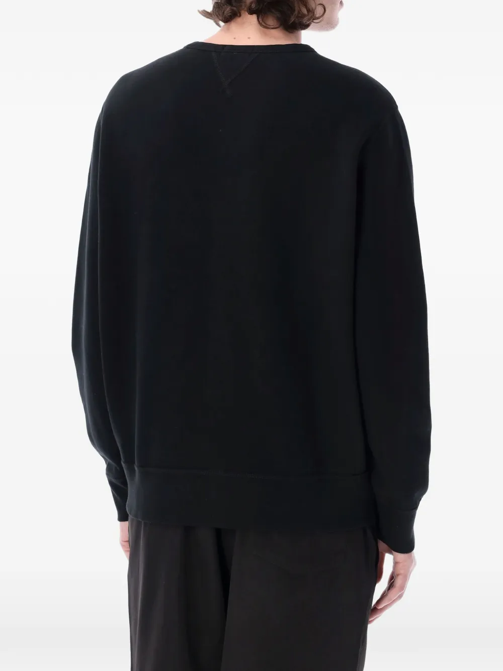 Polo Ralph Lauren logo-detail crew-neck sweatshirt - Zwart