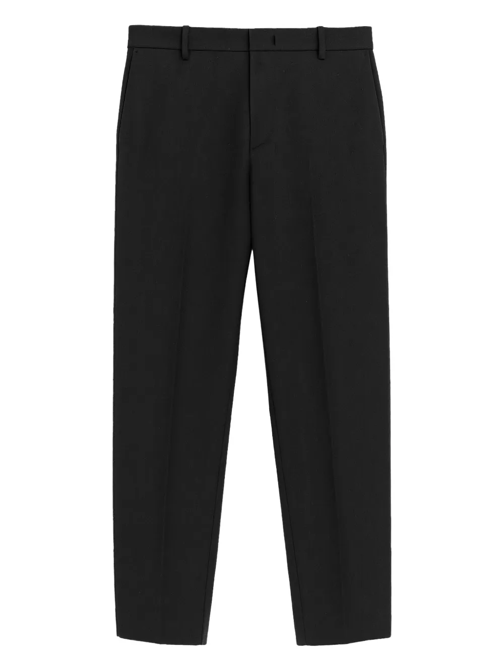 Greyed wool trousers | 黑色 | Image 1