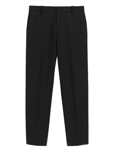 Greyed wool trousers