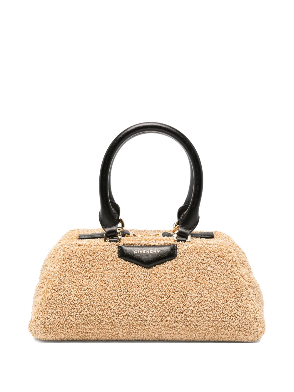 Givenchy mini Antigona zip-up shoulder bag - Toni neutri