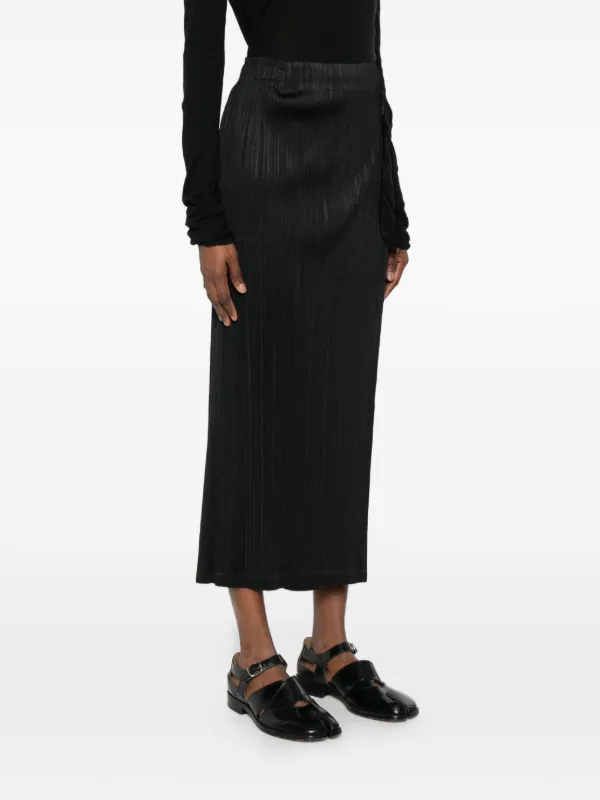 Pleats Please Issey Miyake Pleated Trousers | Black | FARFETCH