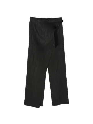 Pleats Please Issey Miyake Pleated Trousers | Black | FARFETCH