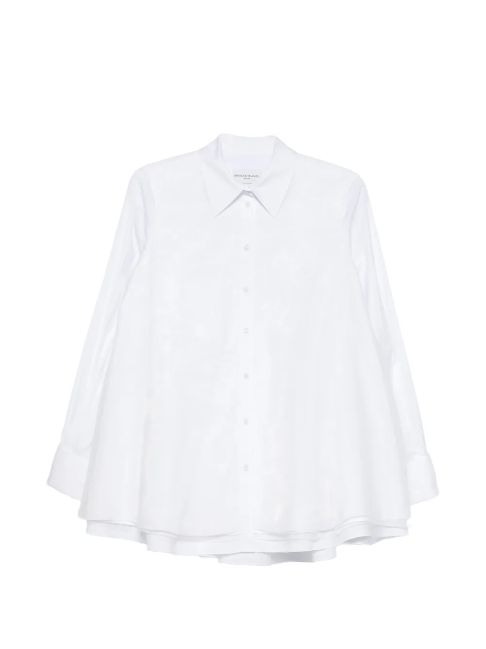 Brandon Maxwell layered shirt