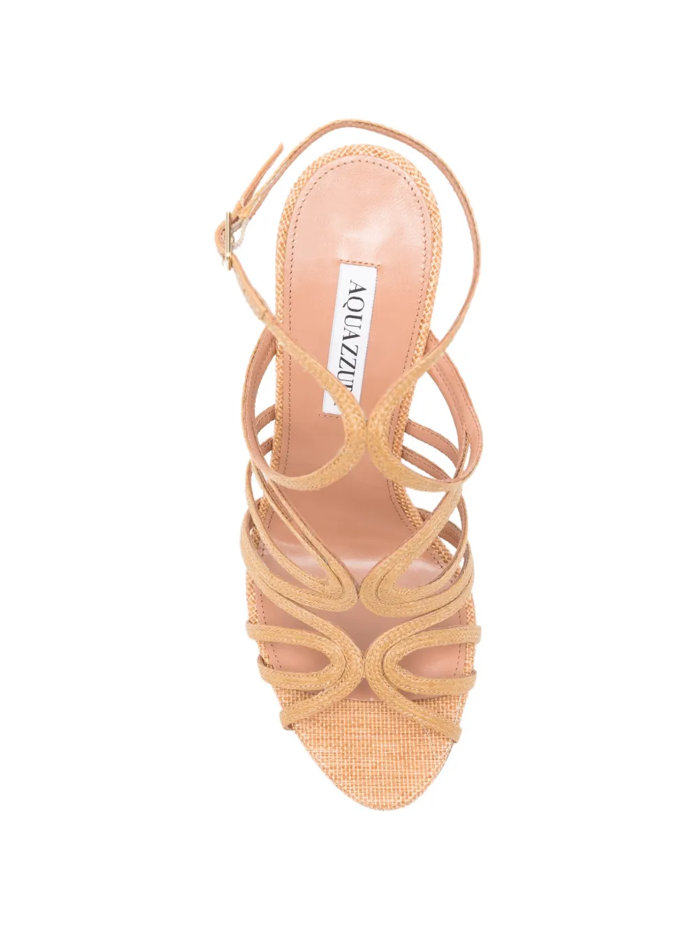 Aquazzura Serenade strappy sandals Beige