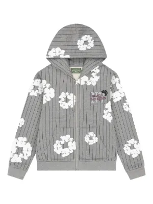 CORTEIZ x Denim Tears Zip Hoodie | Grey | FARFETCH PT