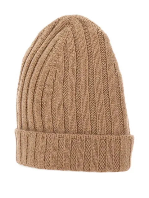 Gran Sasso ribbed beanie hat