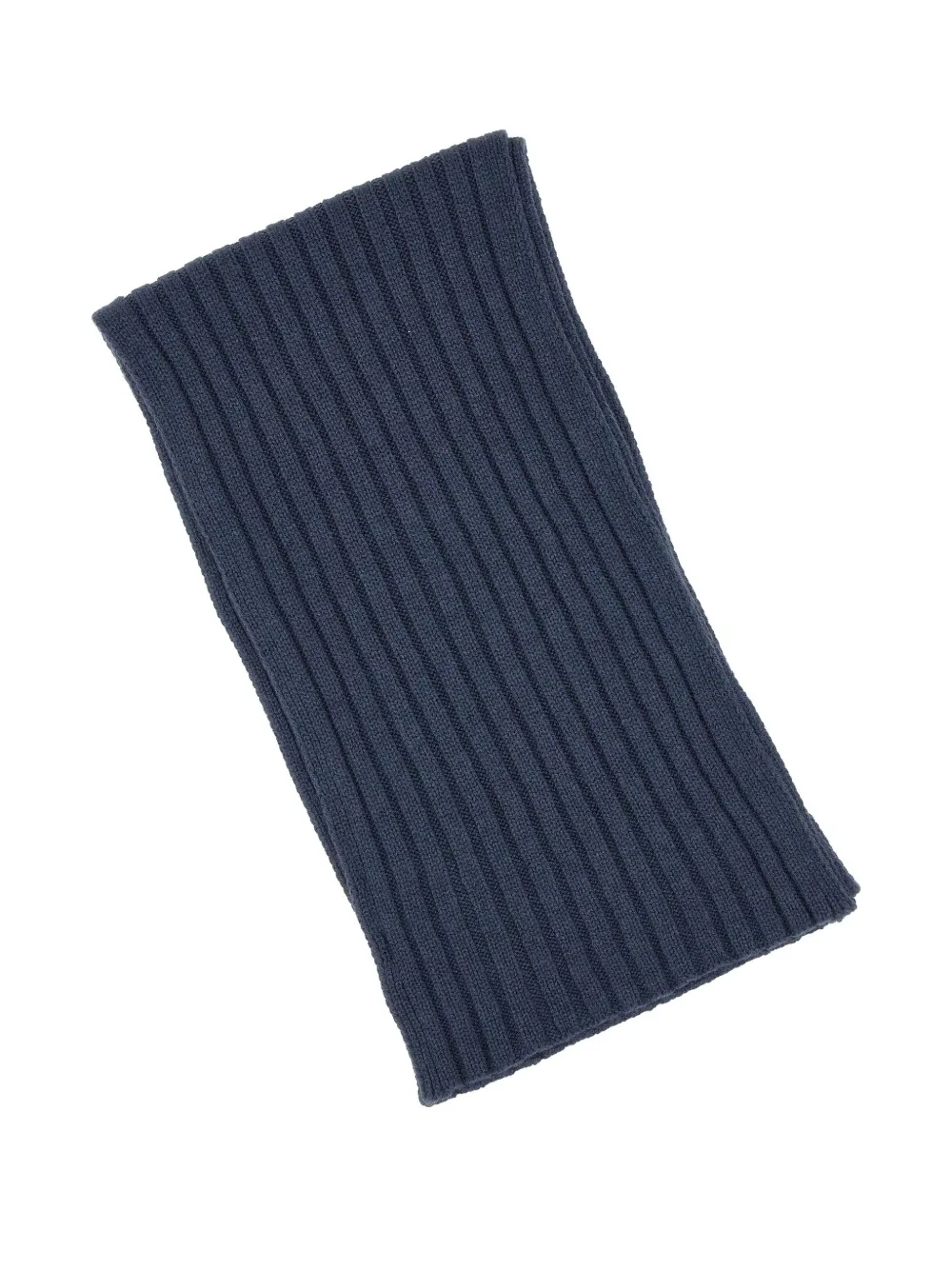 Gran Sasso ribbed scarf - Blauw