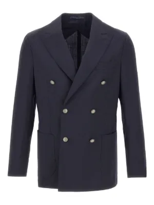 Zegna Oasi Cashmere Il Conte ジャケット | ブルー | FARFETCH JP