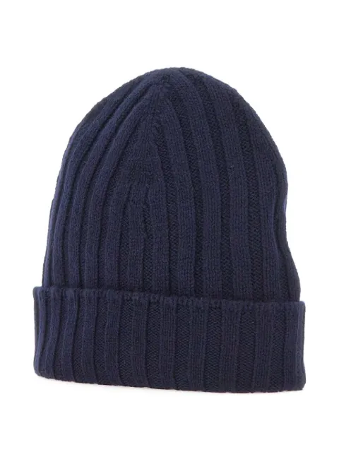 Gran Sasso ribbed beanie hat