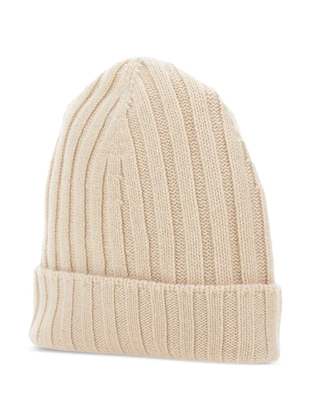 Gran Sasso ribbed beanie hat | Neutrals | Image 1