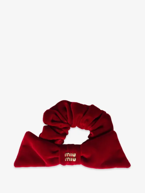Miu Miu velvet scrunchie