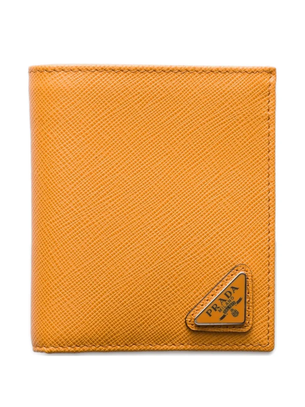 Prada cartera con logo triangular | amarillo | Image 1