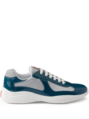 Prada 'Americas Cup' Sneakers | Blau | FARFETCH CH
