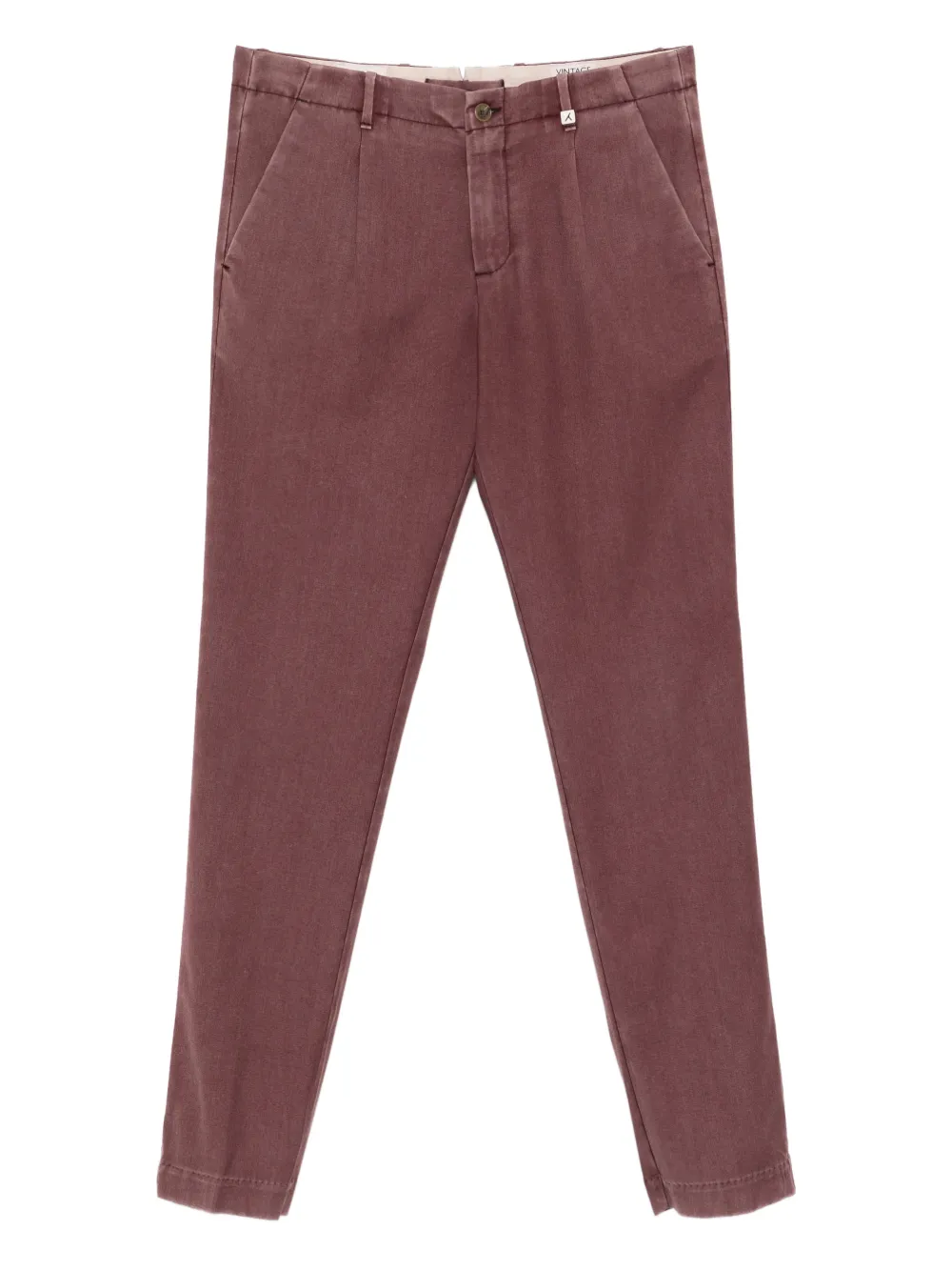 Myths front-pleat trousers | Red | Image 1
