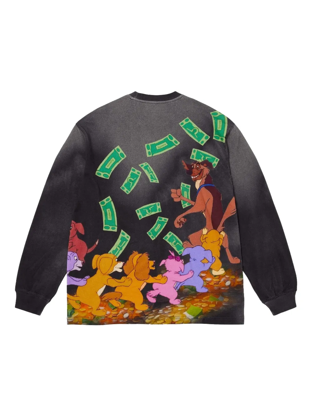 Supreme All Dogs Go To Heaven T-shirt - Grijs