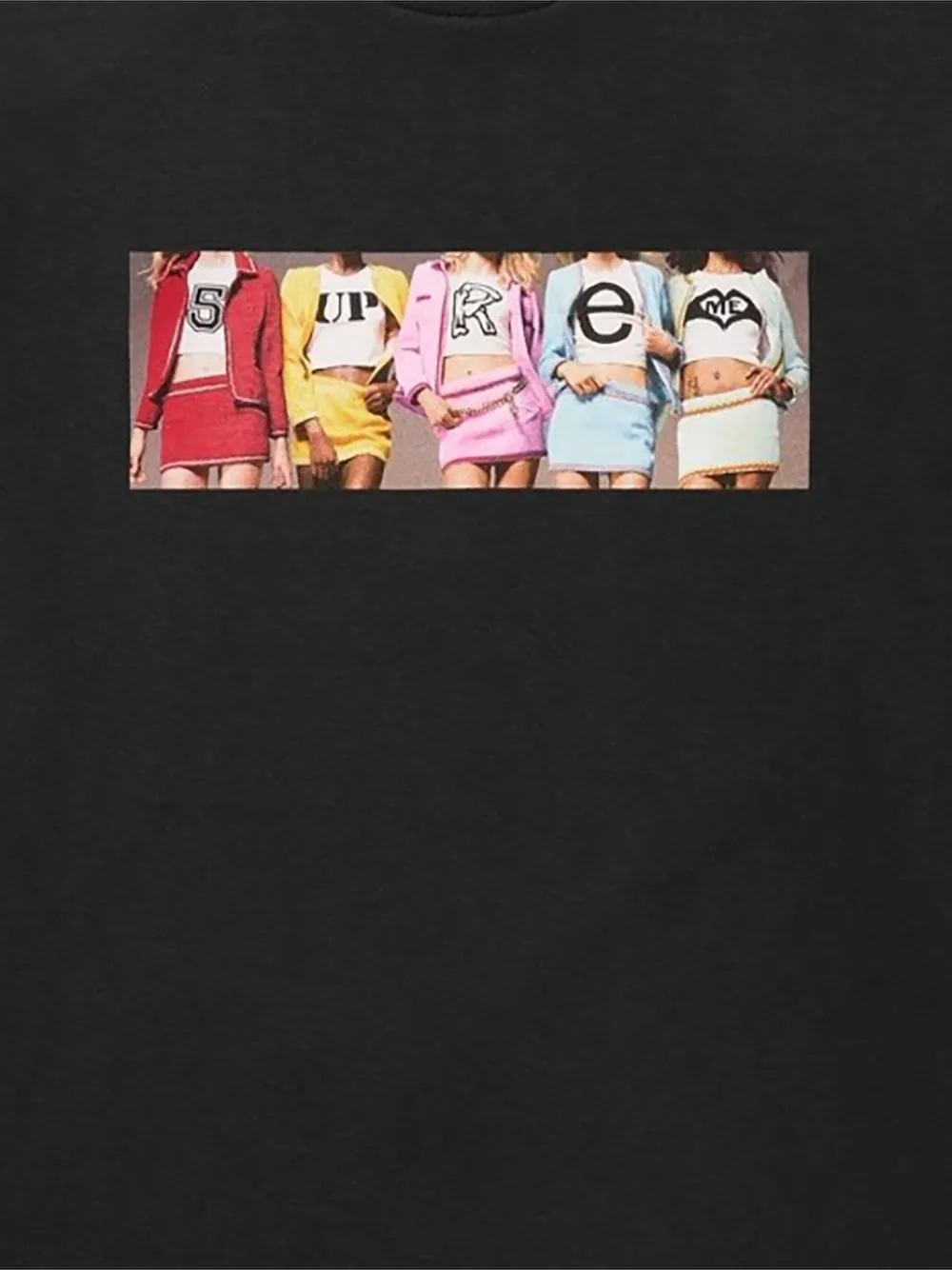 Supreme Girls T-shirt - Zwart