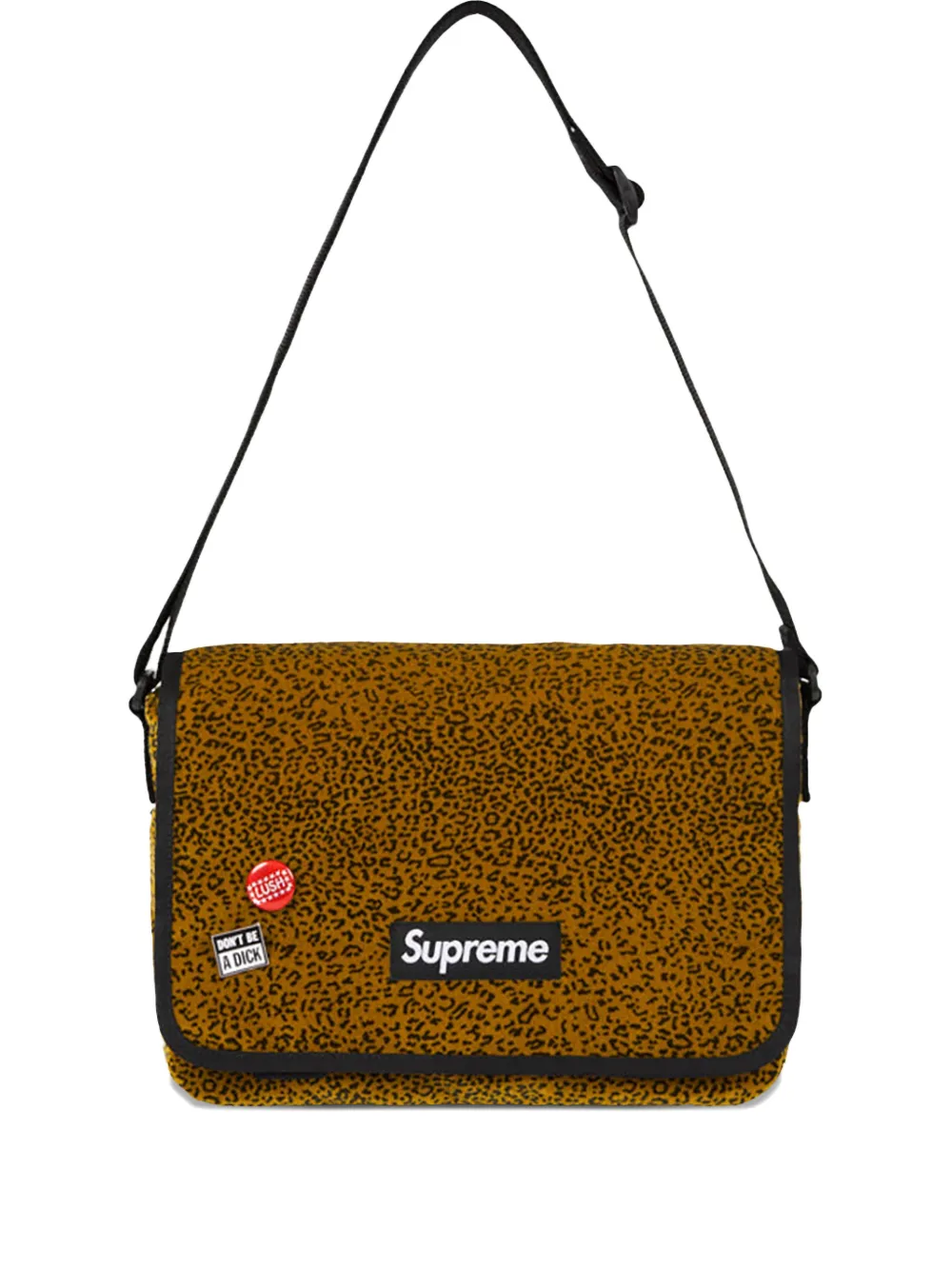 Supreme bolsa de hombro texturizada | marrón | Image 1